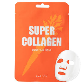 LAPCOS Super Collagen Mask pack open for boosted hydration.