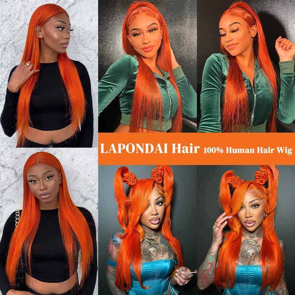 LAPONDAI wig with adjustable cap for comfortable all-day wear