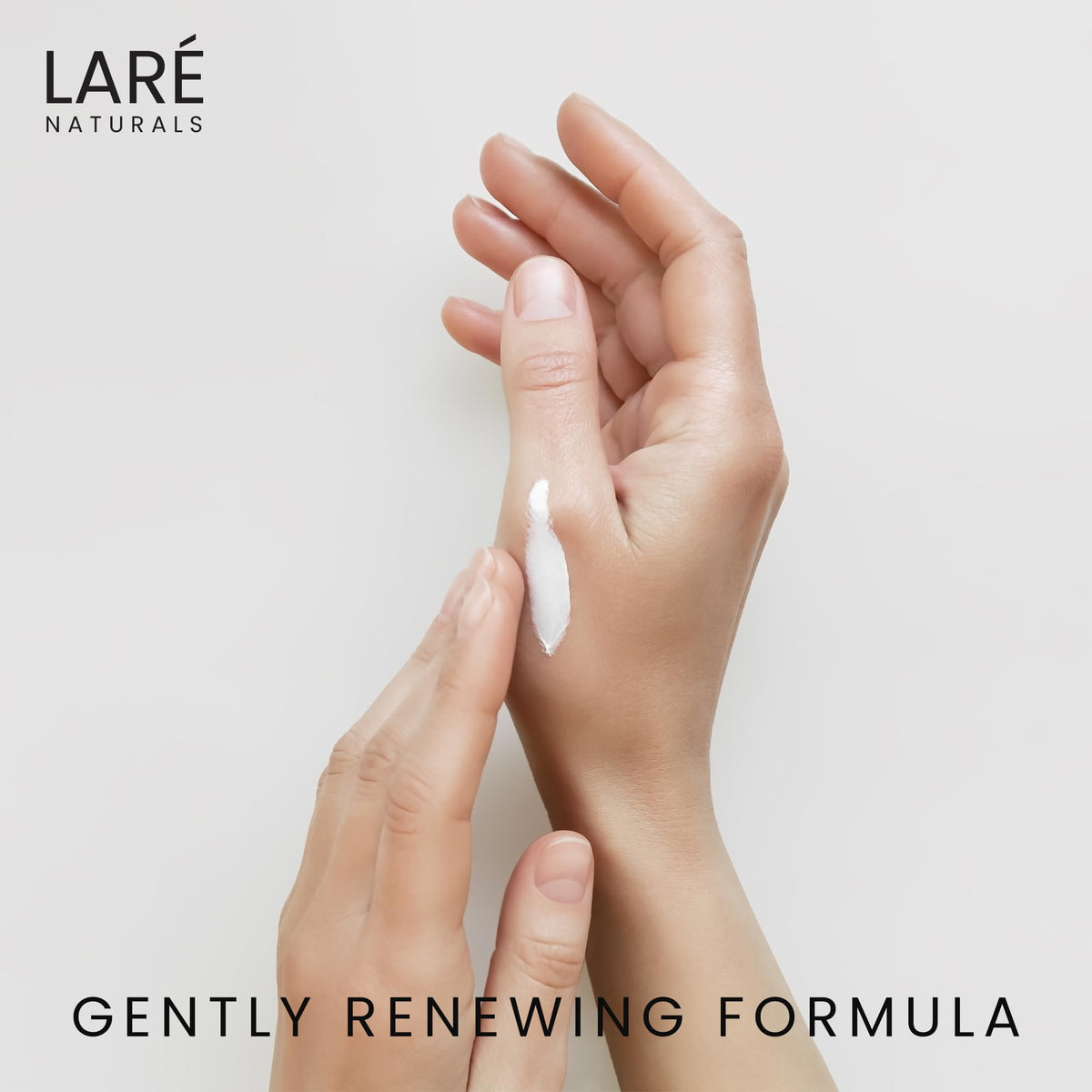 Laré Naturals D-Ribose hydration formula delivers lasting moisture.