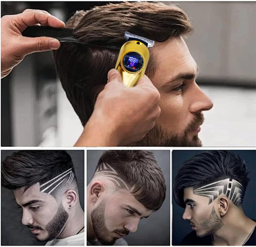 LARGNERSHAVER cordless design enables unrestricted movement during precise styling.