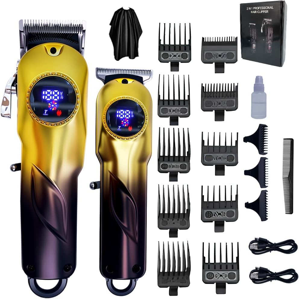 LARGNERSHAVER professional clippers in package view, ready for at-home grooming.