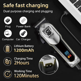 LARGNERSHAVER foil shaver for smooth finishes on contours.