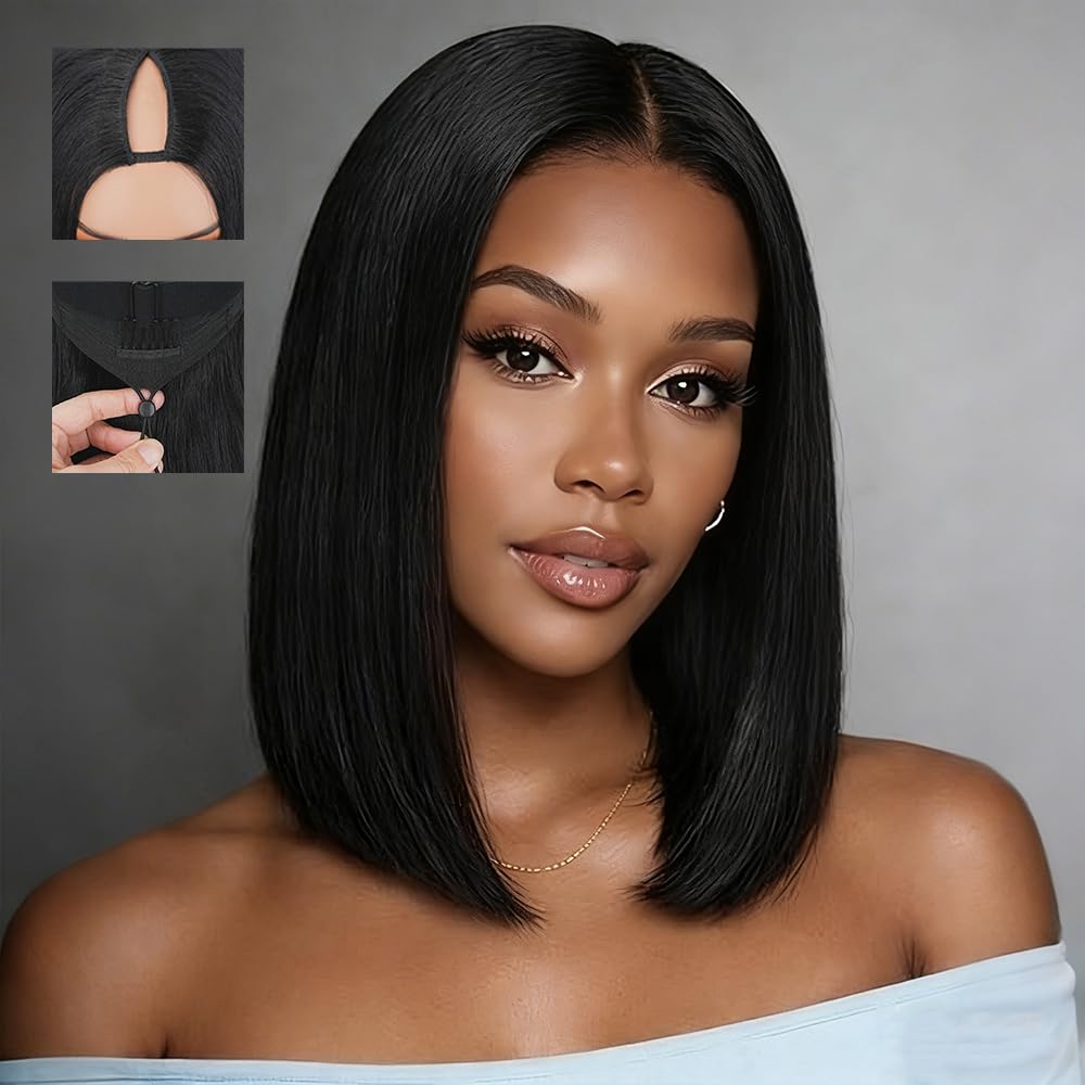 Larhali v-part wig cap close-up showing breathable construction for comfortable wear