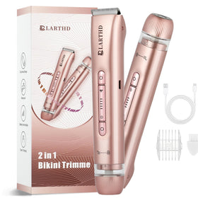 LARTHD Flawless dual-head bikini trimmer for precise bikini-area grooming.