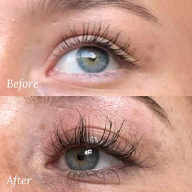 Lash Therapy Australia serum application brush close-up demonstrating precise, easy-to-control application.