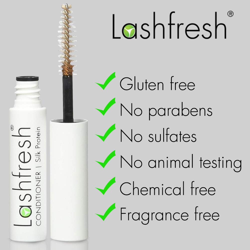 Lashfresh soft lush lashes after daily use look naturally improved