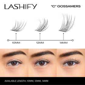Lashify 12-lash refill with multiple lengths for customization