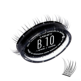Lashify Bold 10mm Gossamer refill showing natural volume for everyday wear
