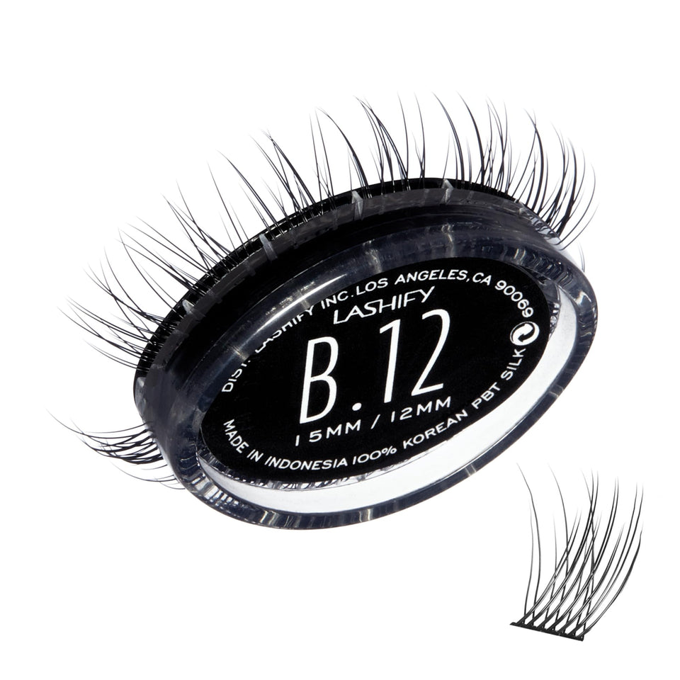 Lashify Bold 12mm Gossamer lashes per cartridge for a fuller, natural look