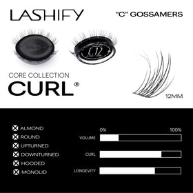 Lashify premium Korean PBT silk lashes for feather-light volume