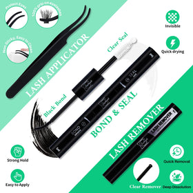 LASHSUN Lash Shampoo cleanses lashes for hygiene and shine.