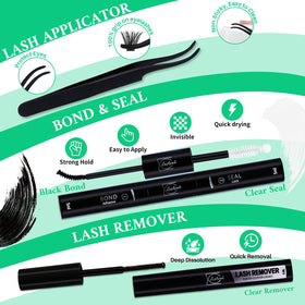 LASHSUN Tweezers for precise lash placement