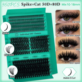 LASHSUN Precision Tweezers for precise cluster placement.