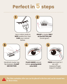 Lashterally D-shaped curl adds depth and dimension to your eye shape.