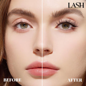 Lashterally D-Curl lashes deliver a natural lifted effect
