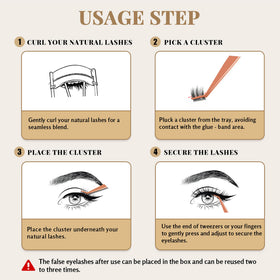 Lashterally travel-friendly self-adhesive lashes for on-the-go glam