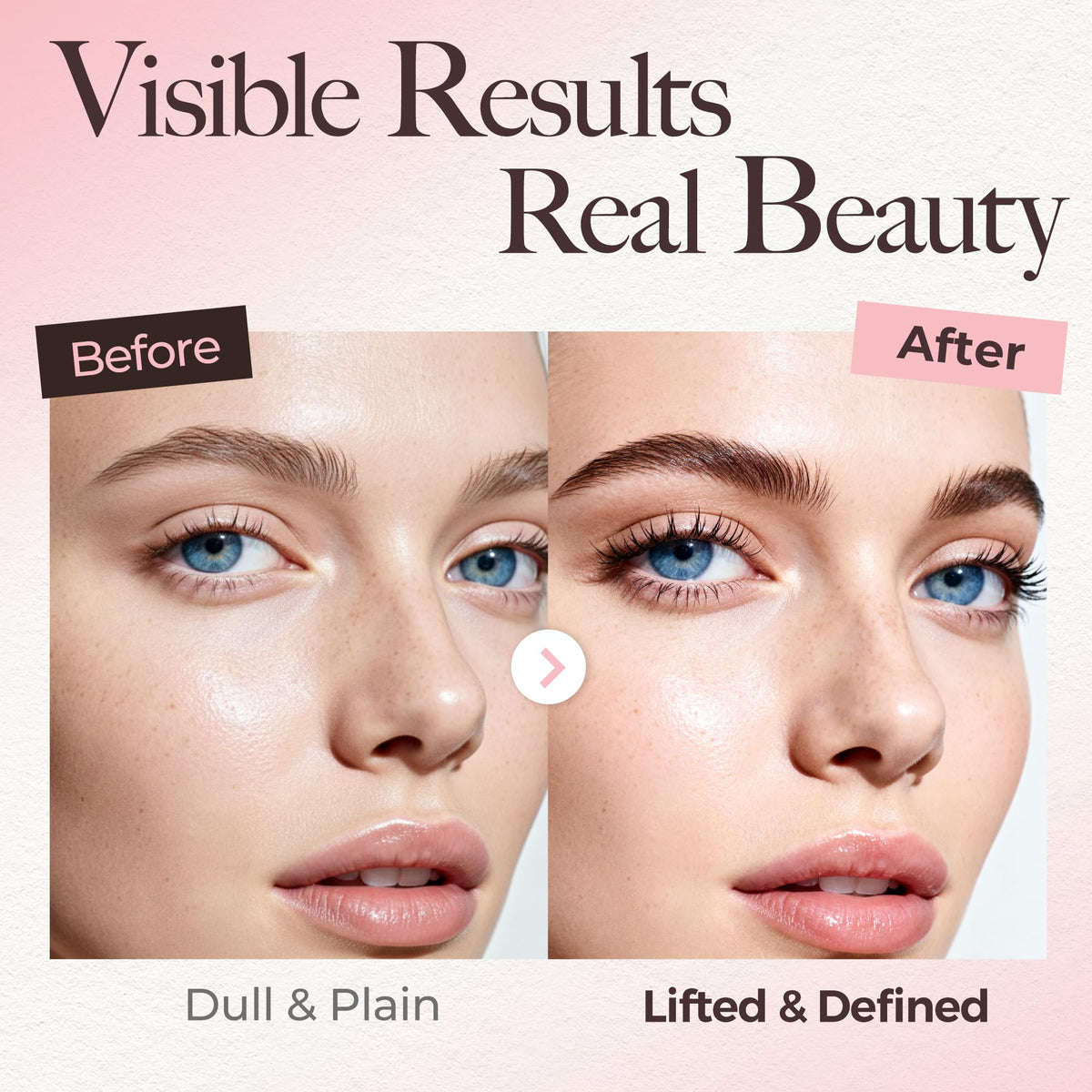 LASHVIEW brushes and tools set arranged for efficient application and tidy workflow.