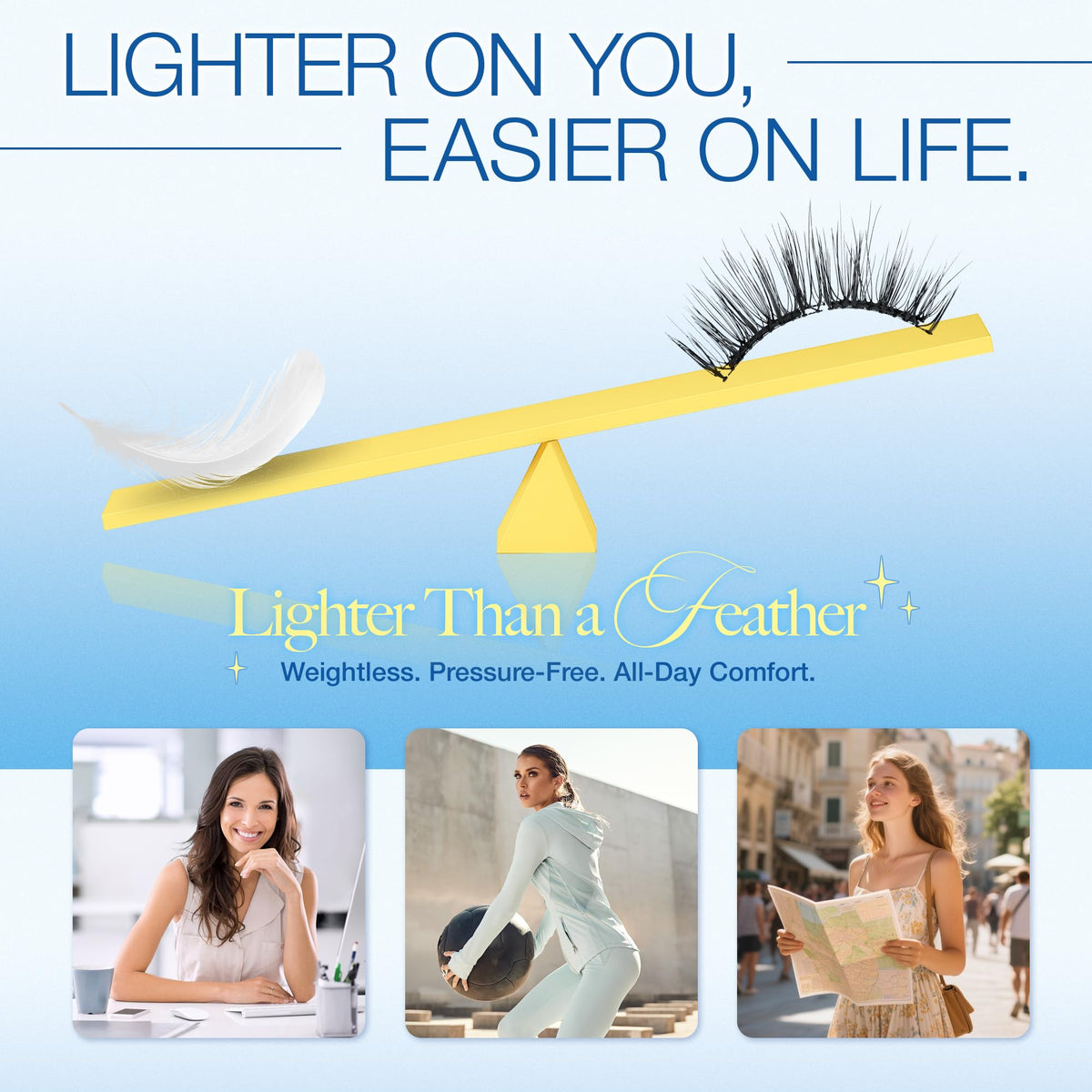 LASHVIEW compact case with built-in mirror ideal for on-the-go.