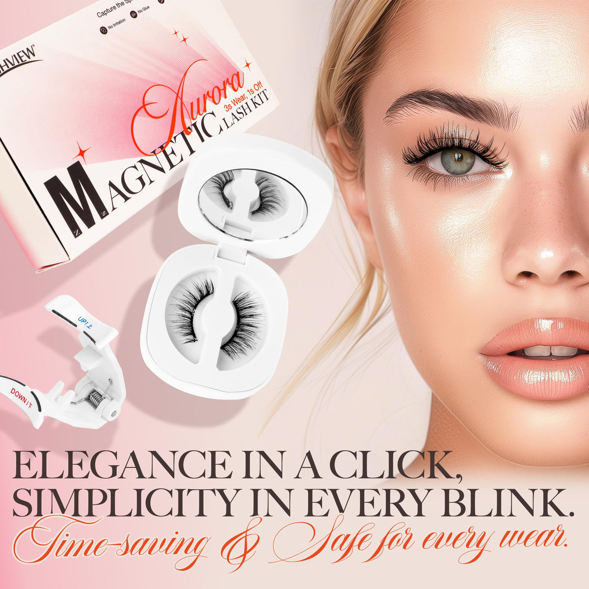 LASHVIEW eco-friendly packaging emphasizes sustainability and responsible beauty.