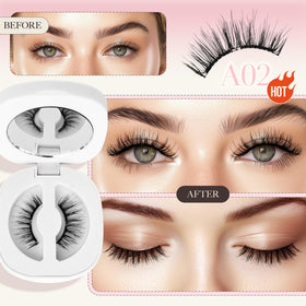 LASHVIEW natural-look magnetic lashes shown, subtle definition for daily wear.