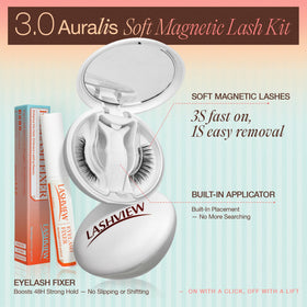 LashView reusable lashes up to 100+ times with proper care.