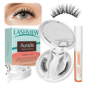 LashView Upgrade magnetic lashes with applicator for instant glam.