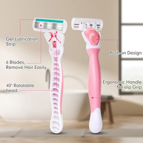 Lasnten travel-friendly razor set for on-the-go grooming