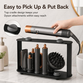 Lasvea compact organizer fits bathrooms, bedrooms, or salons