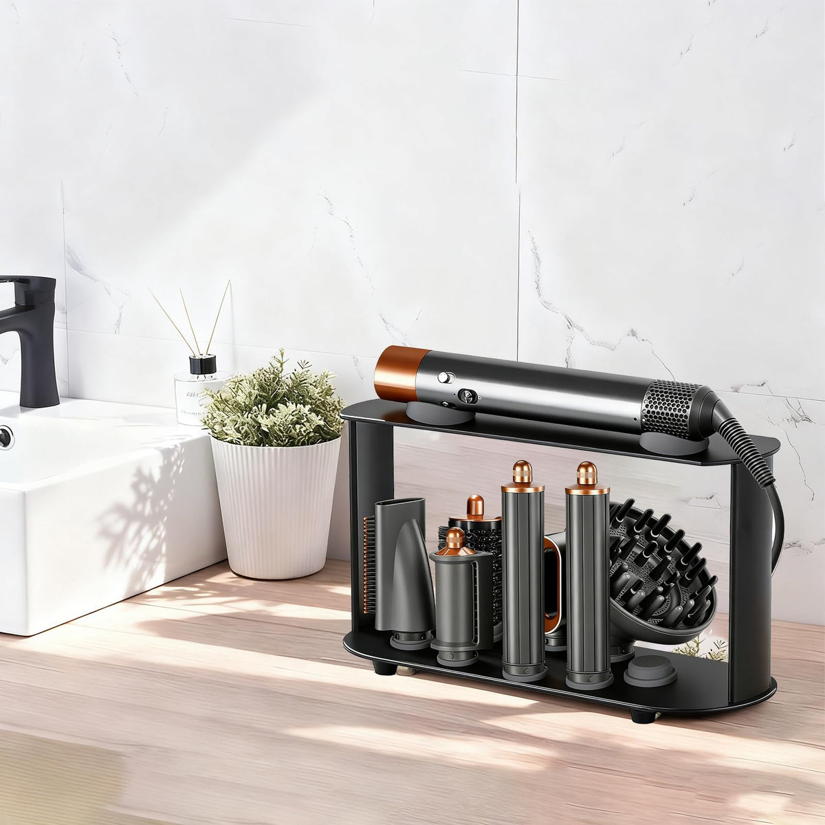 Lasvea easy-clean surface simplifies maintenance of the rack