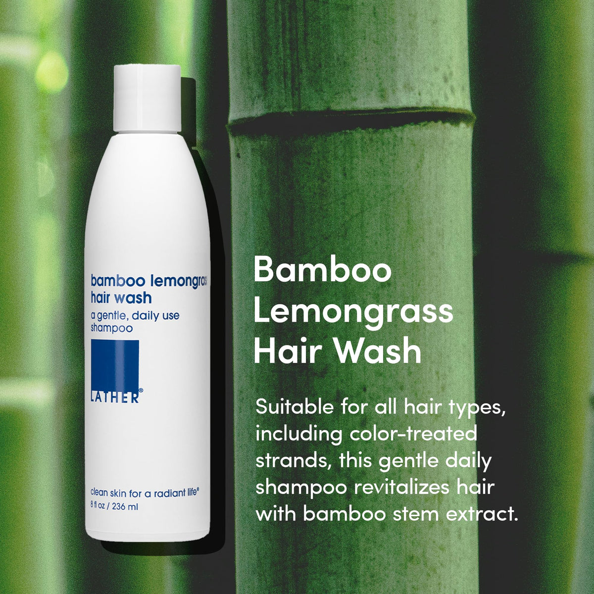Close-up of product label highlighting hotel-quality shampoo