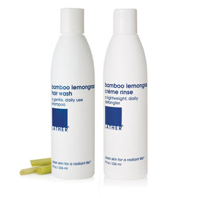LATHER Made in USA emblem on bottle indicating quality.