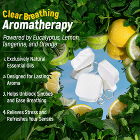 Lather Valley natural vegan ingredients support a clean aromatherapy routine.