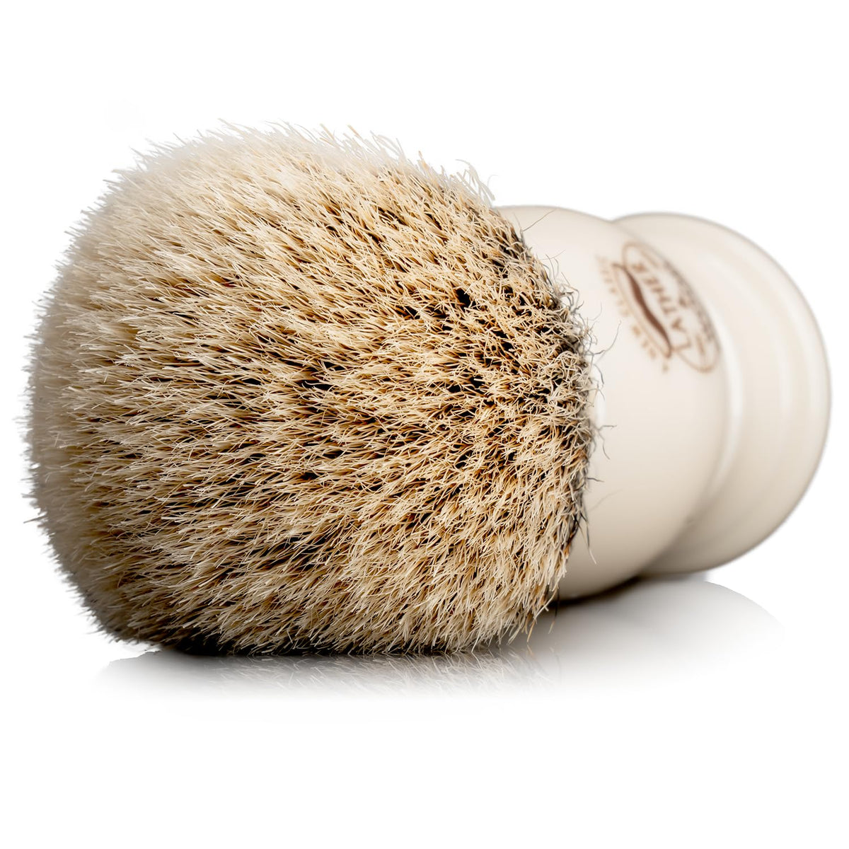 Lather & Wood brush with no shedding for long-lasting use