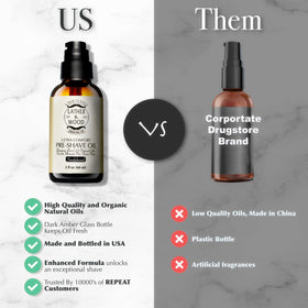 Lather & Wood Pre-Shave Oil pairs with soap for a closer feel.