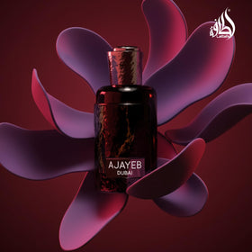 Lattafa Ajayeb Dubai EDP base notes sandalwood butterscotch vanilla warmth