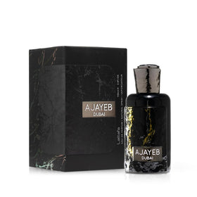 Lattafa Ajayeb Dubai EDP cap detail highlighting premium craftsmanship