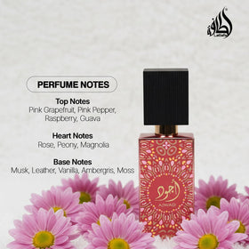 Ajwad Pink to Pink gift box packaging ideal for gifting