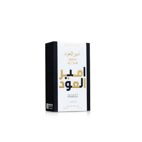 Lattafa Ameer Al Oud Intense spice-profile image highlights warm spices for everyday versatility.