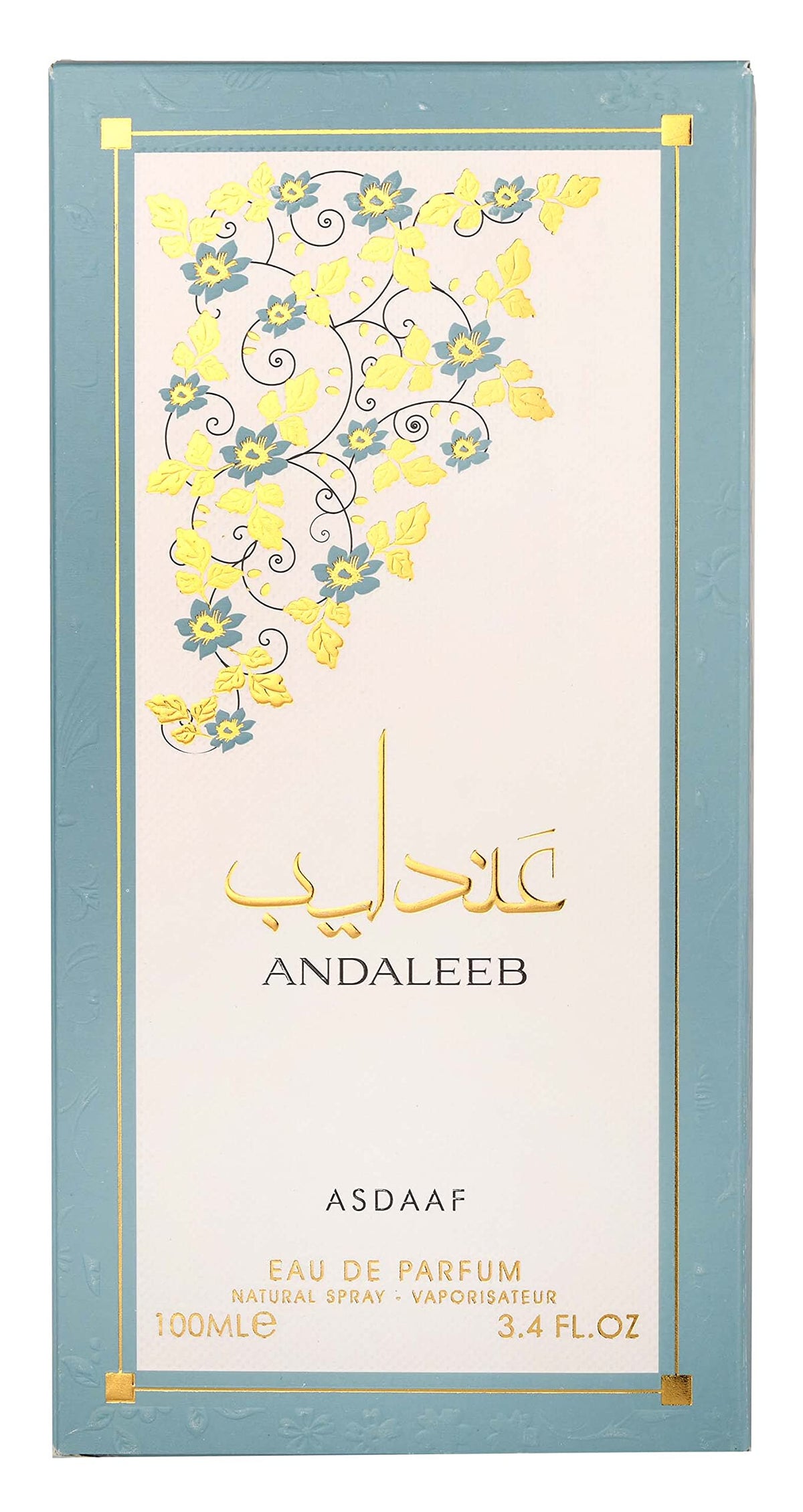 Lattafa Asdaaf Andaleeb spray application demonstrating easy wear for evenings