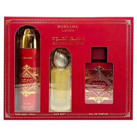 Lattafa Badee Al Oud Sublime Deodorant Spray for daily freshness and scent boost