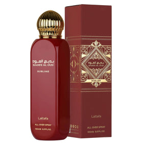 Lattafa Bade'e Al Oud Sublime opening notes of plum and apple evoke a juicy, inviting start.