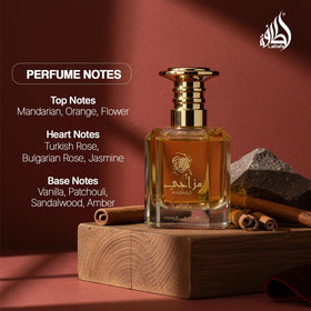 Masaaji top notes Jasmine and Orange Blossom aroma