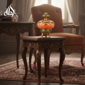 Lattafa Niche Emarati Durrah bottle with osmanthus jasmine heliotrope heart notes and warm base