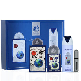 Lattafa Pride Art of Universe gift-set packaging signaling premium gifting option