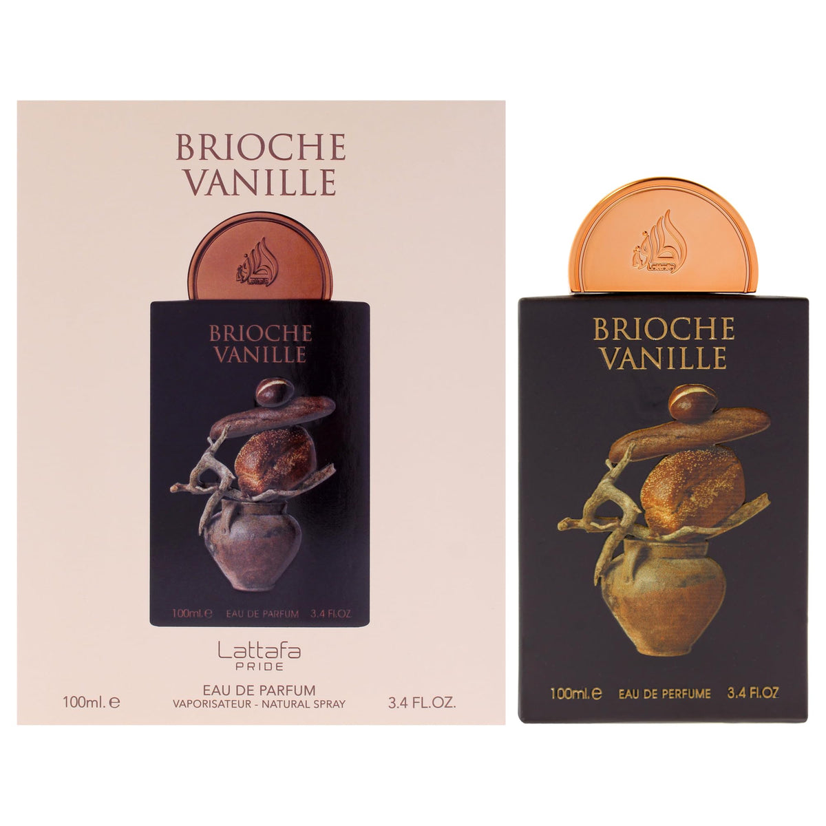 Lattafa Pride Brioche Vanille bottle front for everyday unisex fragrance use