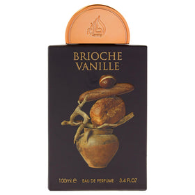 Lattafa Pride Brioche Vanille bottle top highlighting premium cap detail