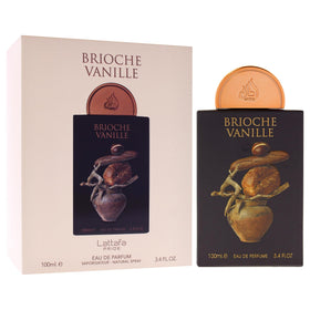 Lattafa Pride Brioche Vanille box packaging ready for gifting