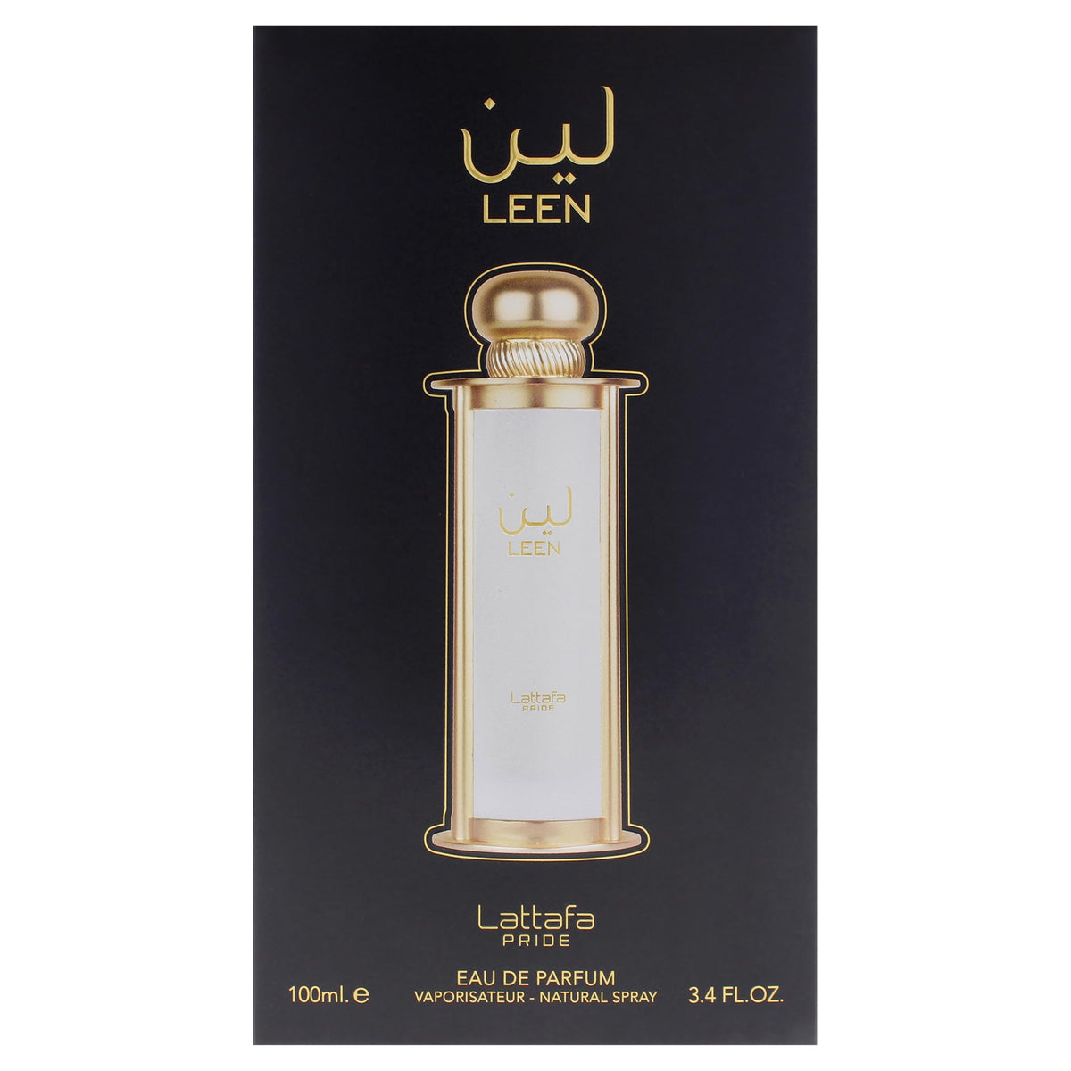 Lattafa Pride Leen note-graphic illustrates spicy and fruity balance for versatile wear.