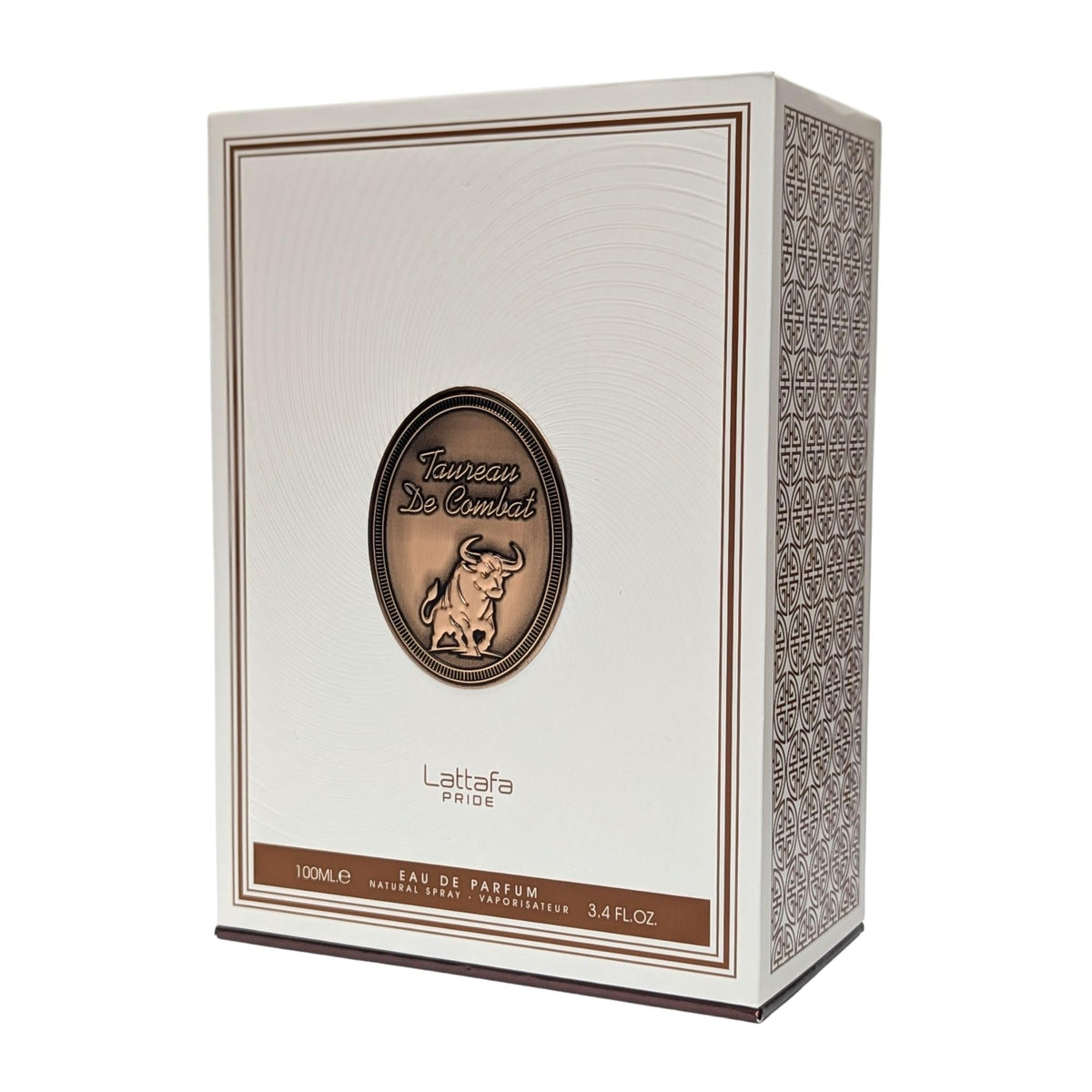 Lattafa Pride Taureau De Combat base notes image features vanilla and patchouli