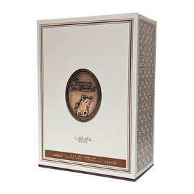 Lattafa Pride Taureau De Combat base notes image features vanilla and patchouli